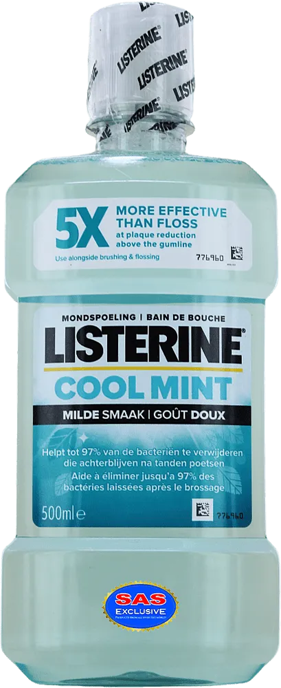 Բերանի խոռոչի ողողման հեղուկ «Listerine Cool Mint» 500մլ
