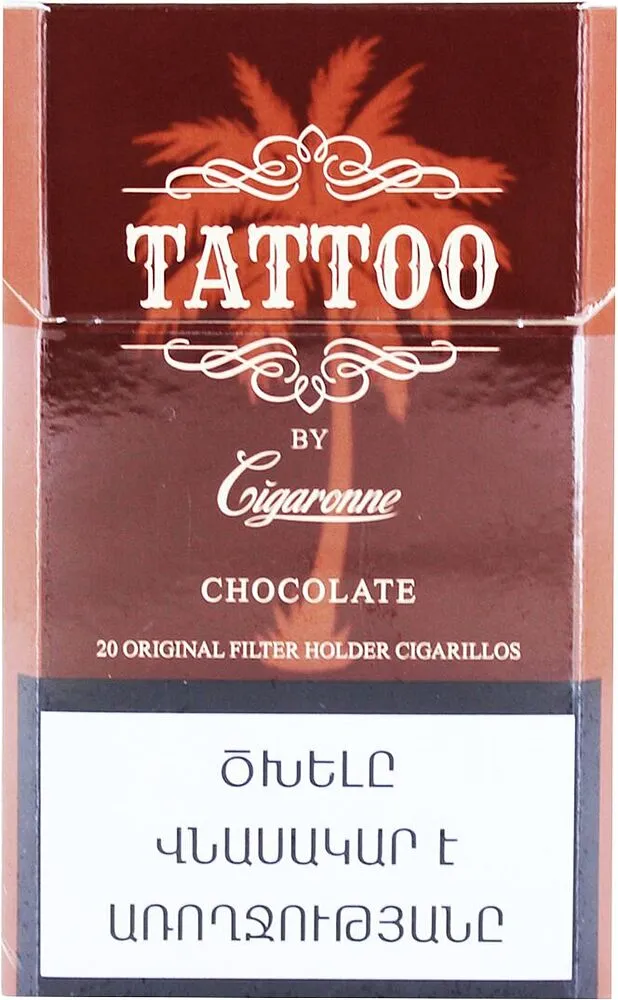 Սիգարիլա «Cigaronne Tattoo King Size Chocolate»