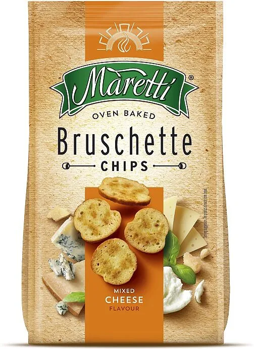 Չորահաց-բրուսկետտա պանրի «Maretti» 70գ