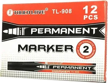 Մարկերներ գունավոր «Permanent» 12 հատ