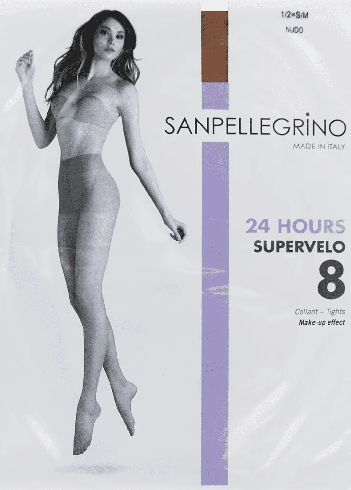 Զուգագուլպա մարմնագույն «Sanpellegrino Supervelo Nude 8 Den N1/2»