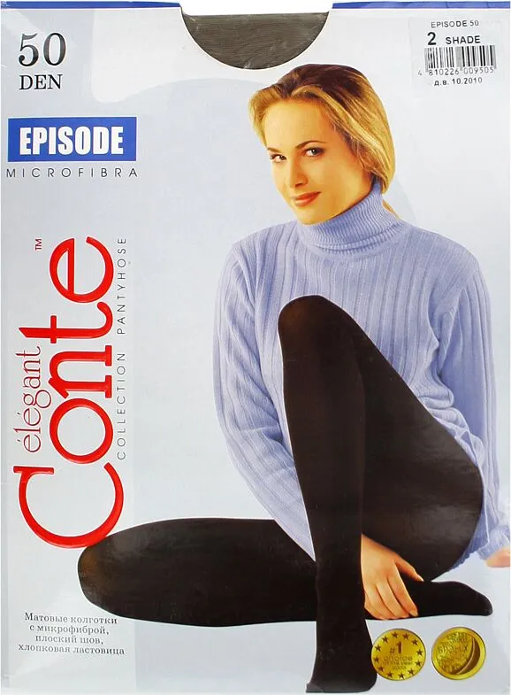 Զուգագուլպա շեյդ «Conte Elegant Episode 50 Den N2» 