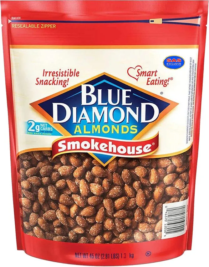 Նուշ աղով «Blue Diamond» 1,3կգ
