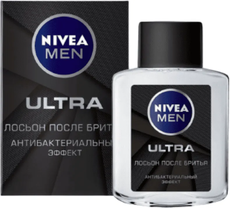 Սափրվելուց հետո գործածվող լոսյոն «Nivea Men Ultra» 100մլ