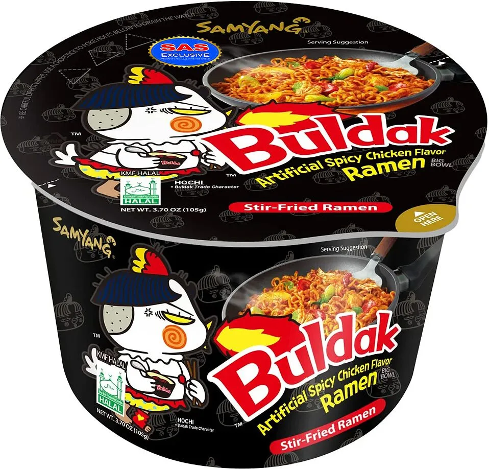 Լապշա հավի «Samyang» 105գ 