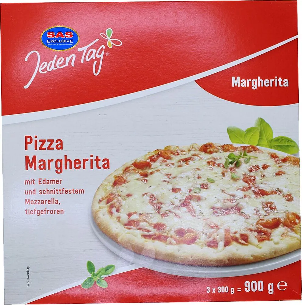Պիցցա սառեցված «Jeden Tag Margherita» 900գ
