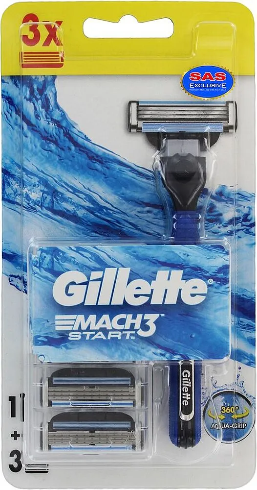 Սափրող սարք «Gillette Mach3» 1 հատ