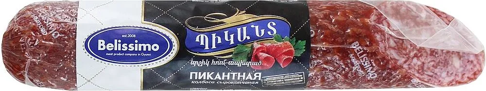 Երշիկ հում ապխտած «Բելիսսիմո Պիկանտ» 200գ