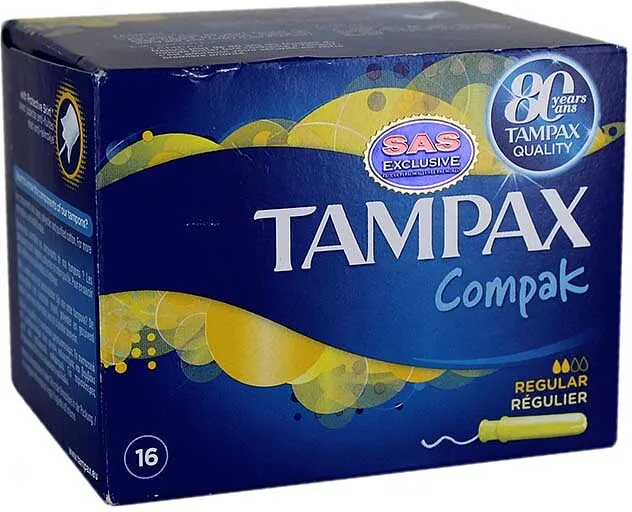 Ներդիրներ «Tampax Compak Regular» 16հատ