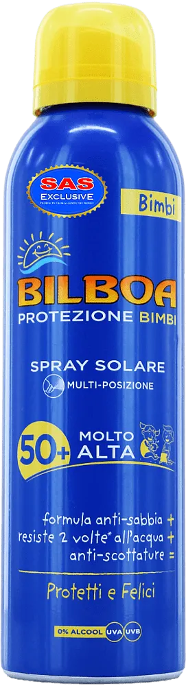 Արևապաշտպան-սփրեյ մանկական «Bilboa 50+SPF» 150մլ