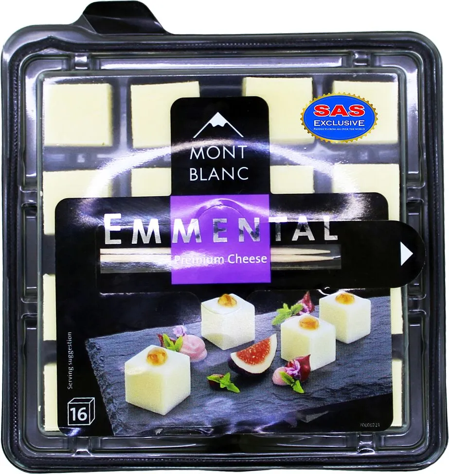 Պանիր էմենտալ «Jermi Mont Blanc» 100գ