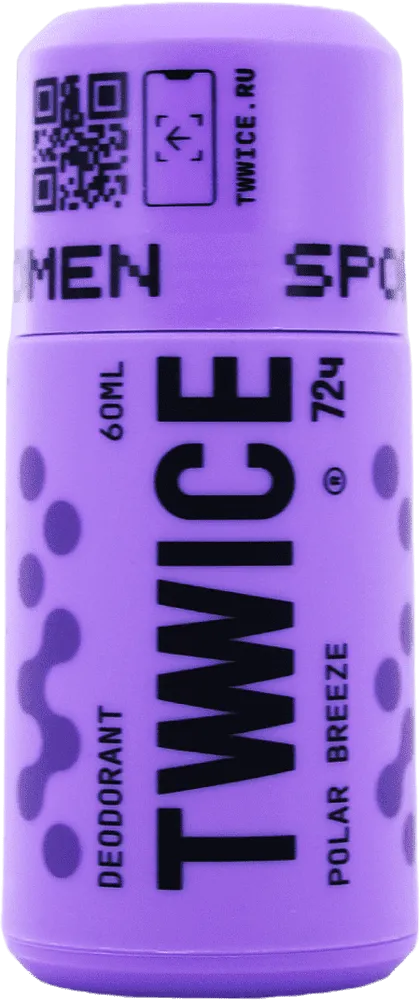 Հակաքրտինքային միջոց գնդիկով «Twwice Polar Breeze» 60մլ
