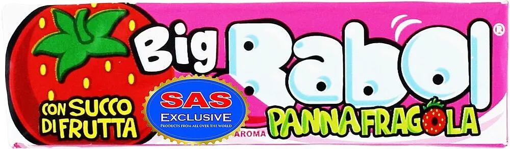 Մաստակ ելակի «Big Bubble» 37գ