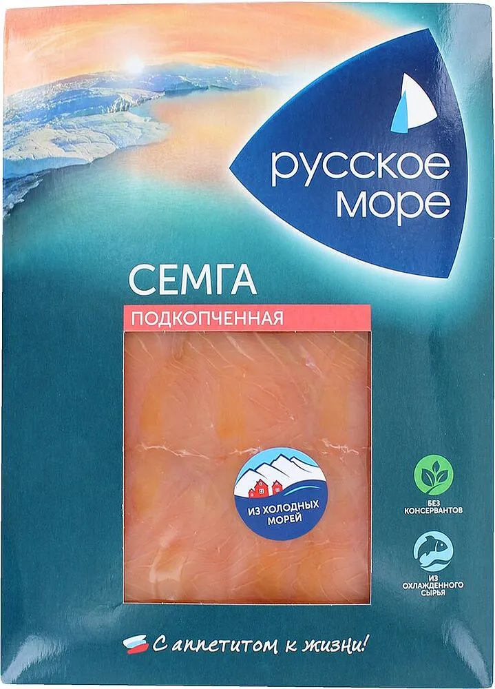 Սաղմոն թույլ աղադրված «Русское Море» 120գ