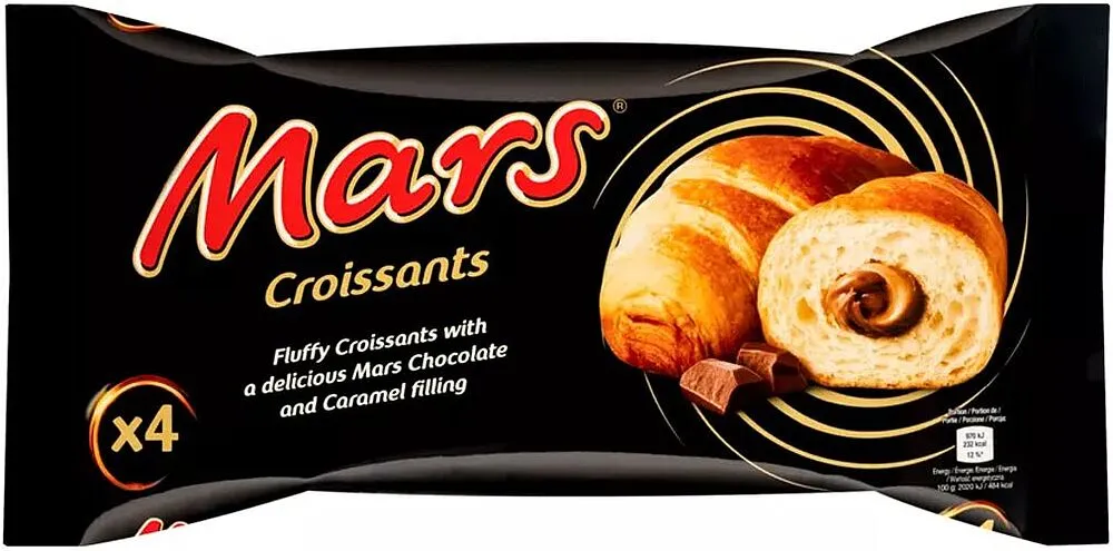 Կրուասան շոկոլադե միջուկով «Mars Croissant» 192գ