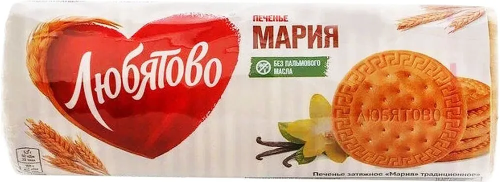 Թխվածքաբլիթ ավանդական «Любятово Мария» 156գ
