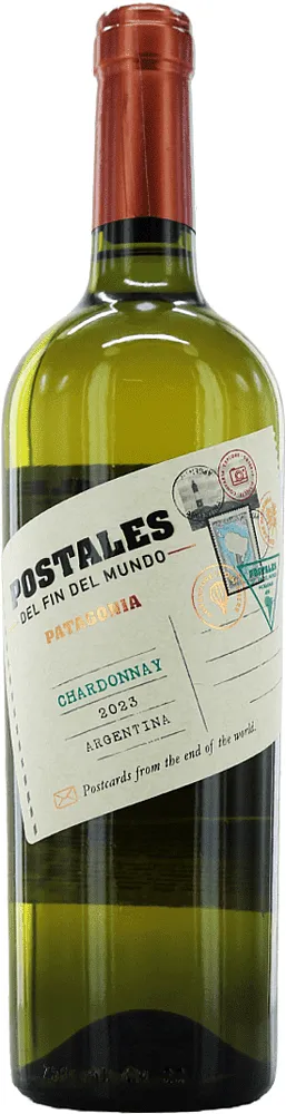 Գինի սպիտակ «Del Fin Del Mundo Postales Chardonnay» 0.75լ