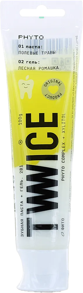 Ատամի մածուկ «Twwice Phyto Complex Xylitol» 100գ