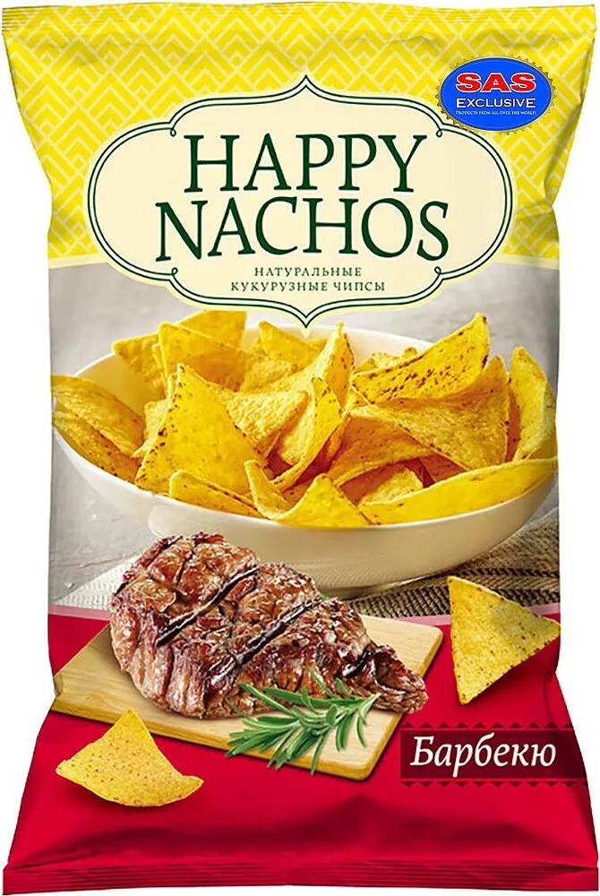 Չիպս խորովածի «Happy Nachos» 75գ