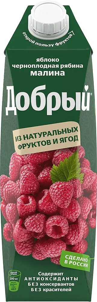Նեկտար խնձորի, ազնվամորու, սևահատիկ արոսենու «Добрый» 1լ